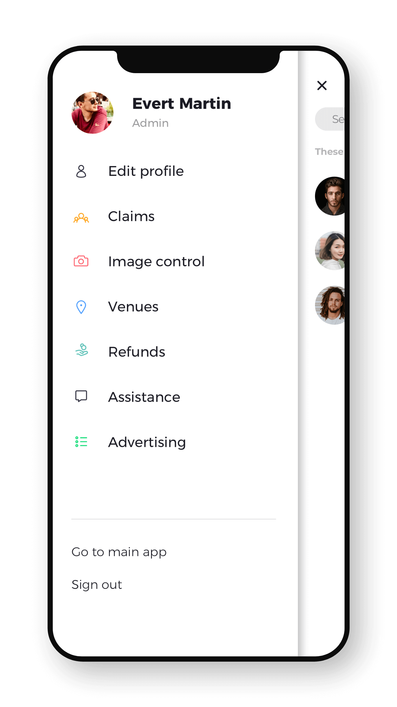 Screenshot 1 for Clubs